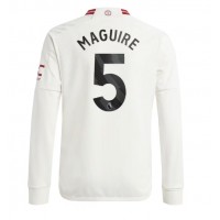 Manchester United Harry Maguire #5 Tredjetrøje 2023-24 Langærmet